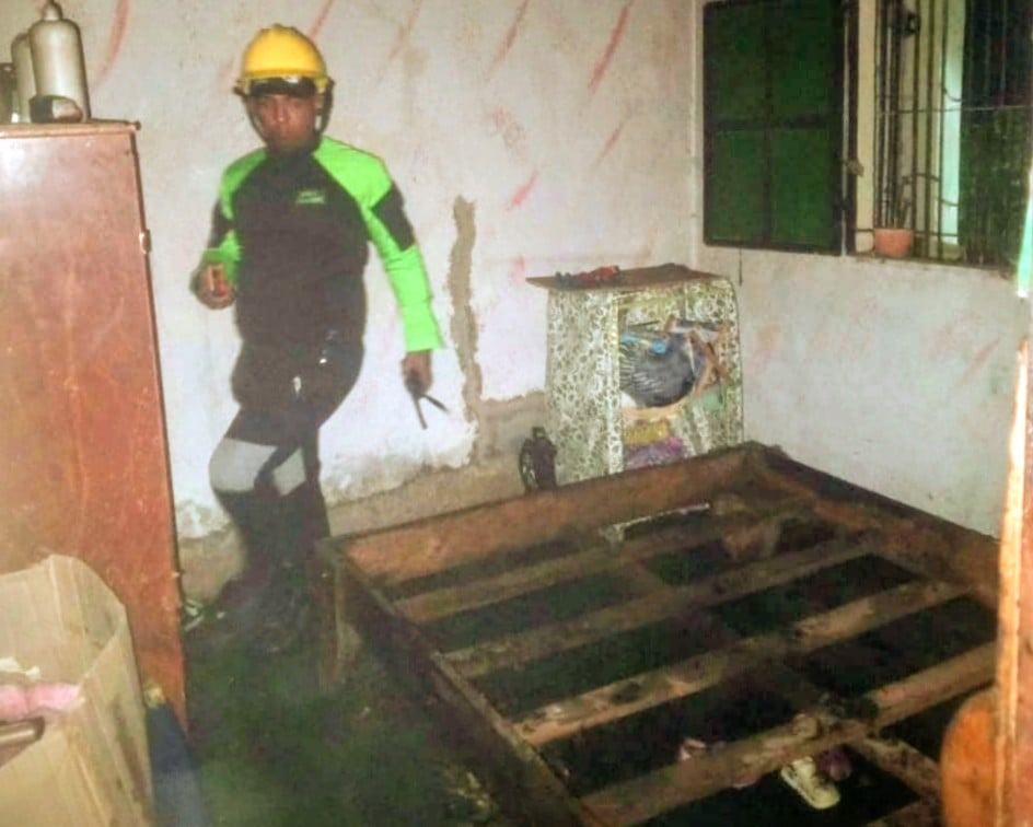 Mujer resultó lesionada en Carabobo por presunto cortocircuito en su vivienda