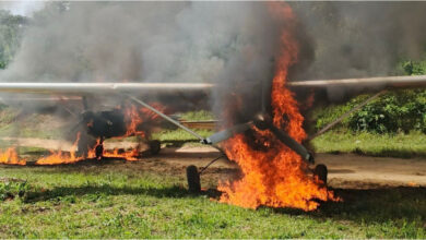 FANB inutiliza tres narcoaeronaves, una pista clandestina y 3 mil litros de combustible en el sur del país