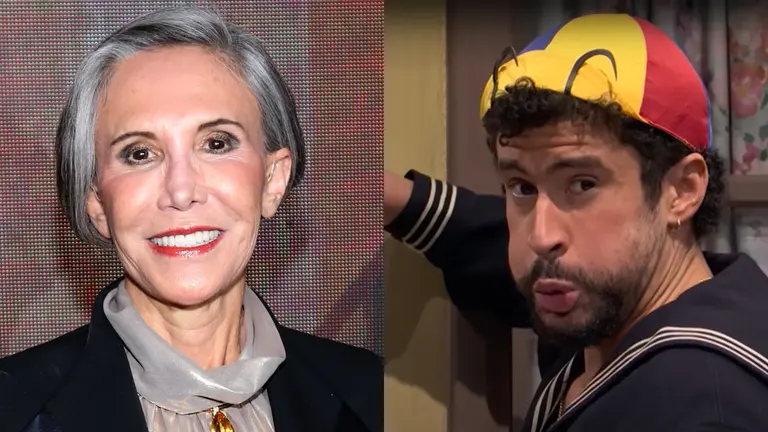 Florinda Meza elogia el sketch de 'El Chavo del 8' en SNL y califica de "magistral" a Bad Bunny