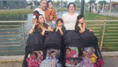 Buscaba el varón y multiplicó su sueño por cuatro: La increíble historia de Erica que fue madre de cuatrillizos a los 42 años