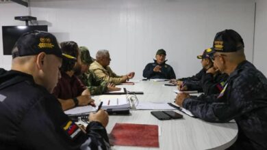 Ministro Cabello encabeza reunión de seguridad para fortalecer la lucha contra la delincuencia organizada