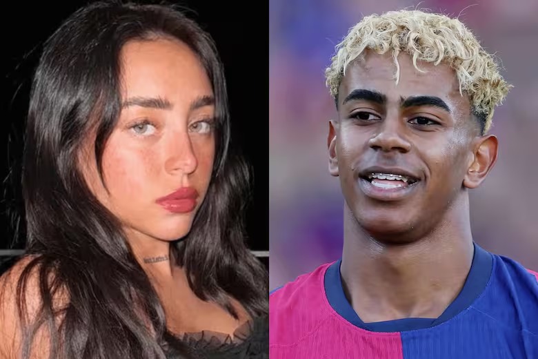 Nicki Nicole llevó a Lamine Yamal al entrenamiento del Barcelona y confirmó estar "Muy Enamorada"