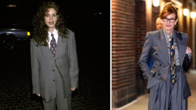 Julia Roberts revive el icónico look con el que ganó su primer Golden Globe en 1990