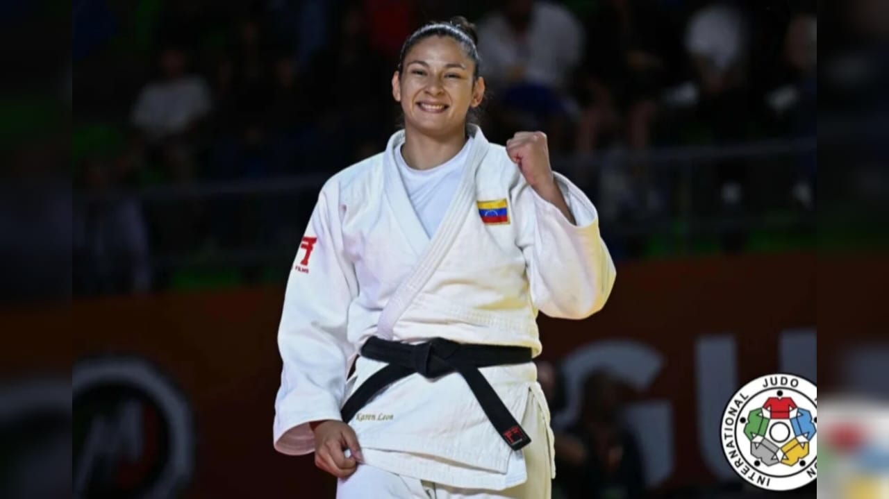 La judoca venezolana Karen León se alza con una medalla de Bronce en el Grand Prix