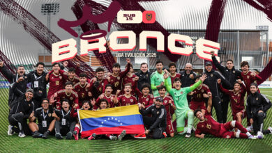 La Vinotinto sub-15 gana la medalla de bronce invicta en la liga evolución 2025