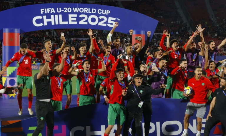Marruecos, nuevo campeón del mundo Sub-20: Vence 2-0 a Argentina y levanta su primera corona