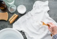 La mezcla de bicarbonato y agua oxigenada que elimina manchas