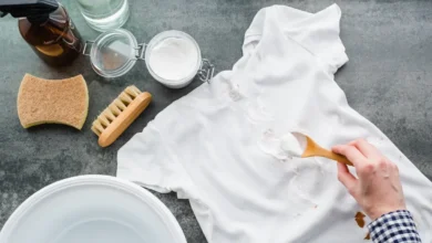 La mezcla de bicarbonato y agua oxigenada que elimina manchas