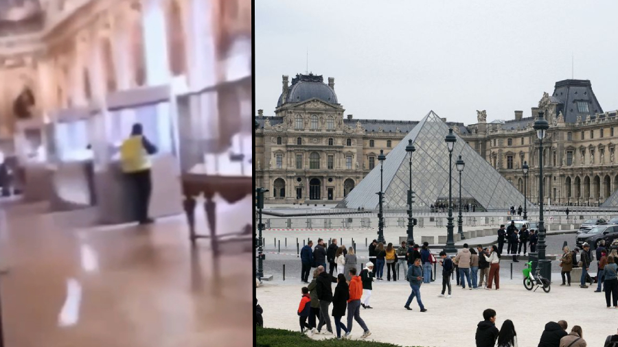 Se publican las primeras imágenes de los ladrones que robaron joyas de Napoleón en el Museo del Louvre