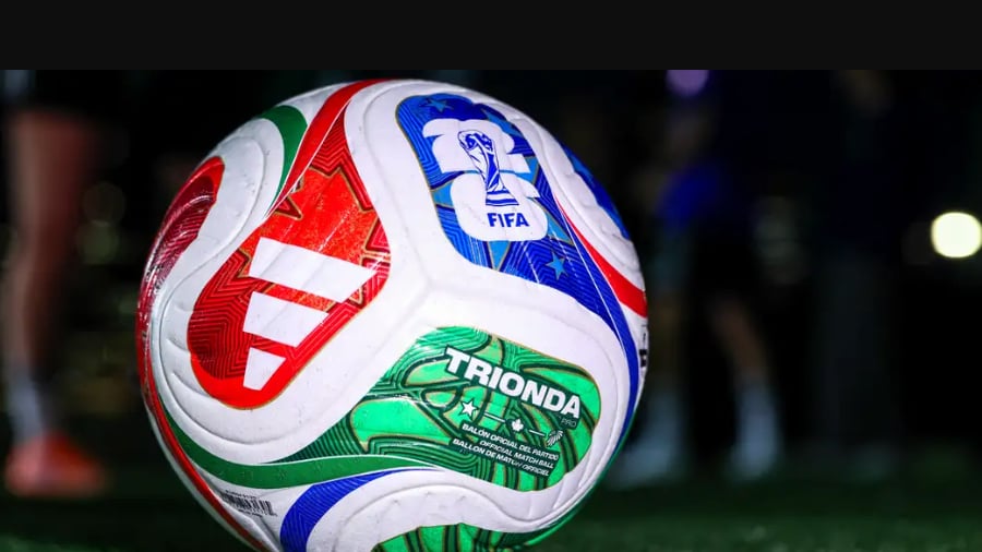 FIFA presenta "Trionda", el balón oficial del mundial 2026 con tecnología para el var