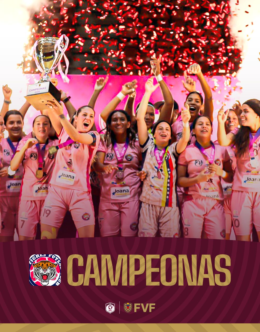 ¡BICAMPEONAS! Tigres FC gana la Liga Futsal y va a Libertadores