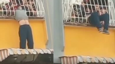 Hombre de 65 años amenazaba con lanzarse desde un edificio en Caracas