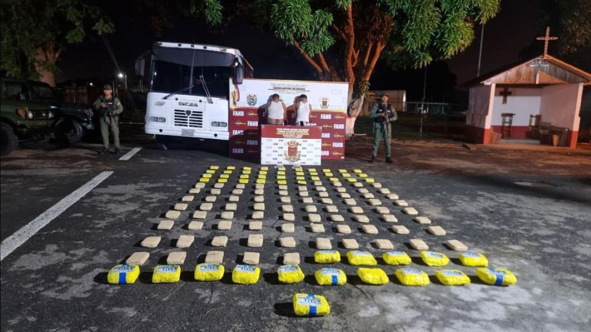 FANB incauta 227 kilogramos de marihuana y cocaína en un operativo realizado en Monagas