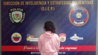 Detenida mujer en Falcón por golpear a adolescente con cabilla