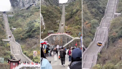 Todoterreno eléctrico Chery sufre aparatoso accidente al intentar subir una montaña en China