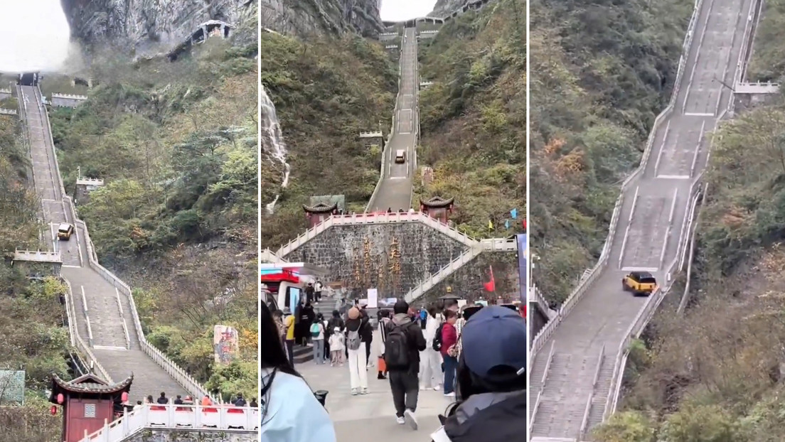 Todoterreno eléctrico Chery sufre aparatoso accidente al intentar subir una montaña en China