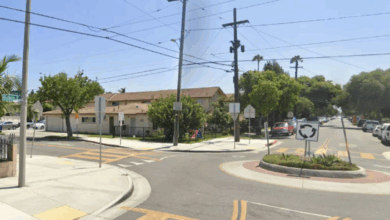 Mujer muere arrollada por camión de basura en California.