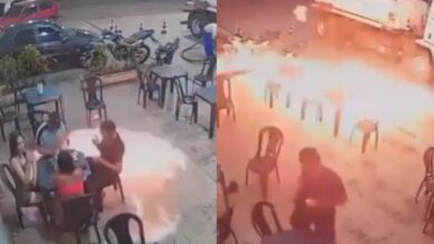 Hombre causa incendio en gasolinera de Brasil por encender cigarrillo