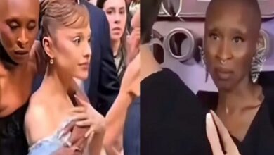 El acercamiento poco usual y la actitud servicial de Cynthia Erivo hacia Ariana Grande desconciertan a los fans