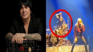 Baterista de Maná, Alex González, sufre caída en pleno concierto