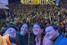 Alcaldesa Ana Fuentes encendió la Navidad en Maturín