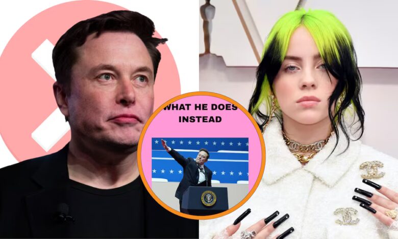 Billie Eilish explota contra Elon Musk y su fortuna