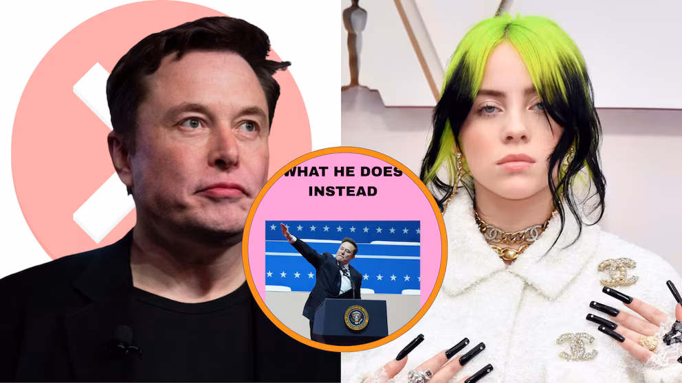 Billie Eilish explota contra Elon Musk y su fortuna