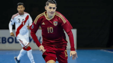 Venezuela logra doble triunfo ante Perú en la Liga Evolución de Futsal