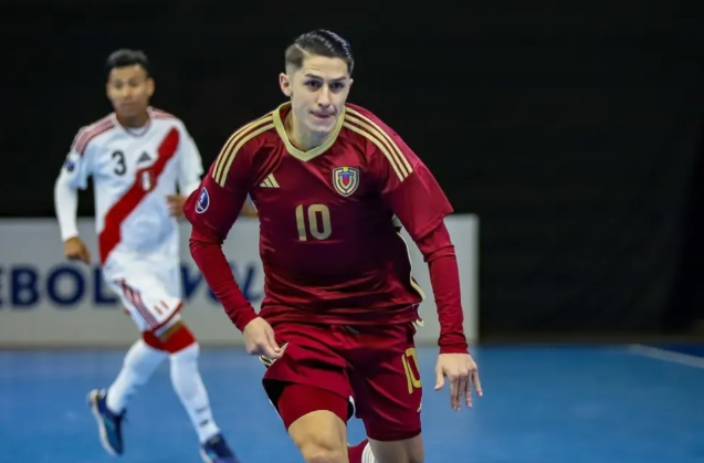 Venezuela logra doble triunfo ante Perú en la Liga Evolución de Futsal