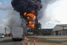 Reportan explosión e incendio en la planta Petrocedeño de Anzoátegui