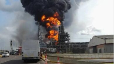 Reportan explosión e incendio en la planta Petrocedeño de Anzoátegui