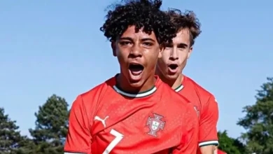 Cristiano Jr. anota su primer gol con la selección Sub-16 de Portugal