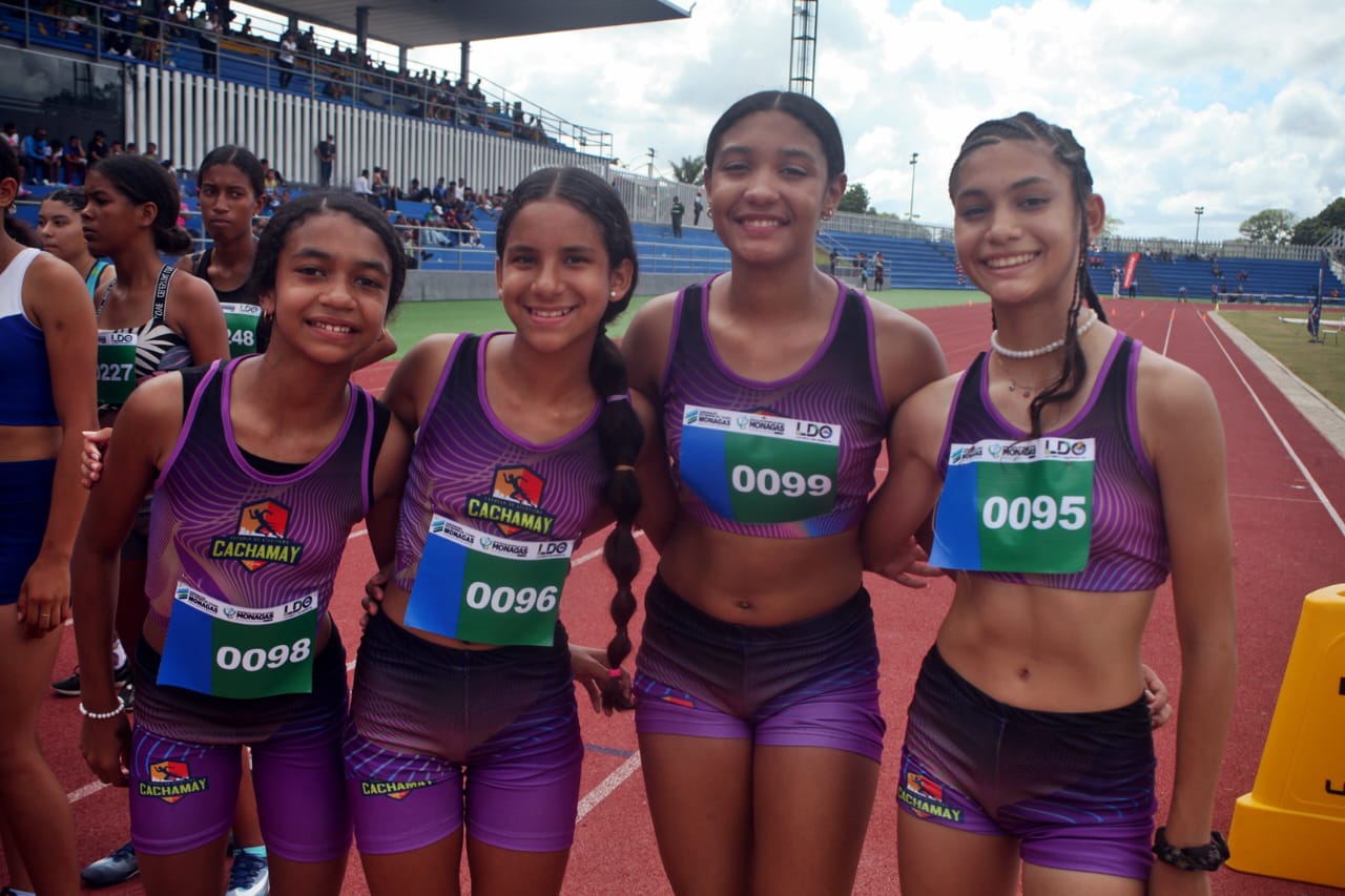 Dos medallas de oro para Monagas en el Nacional Sub-16 de Atletismo