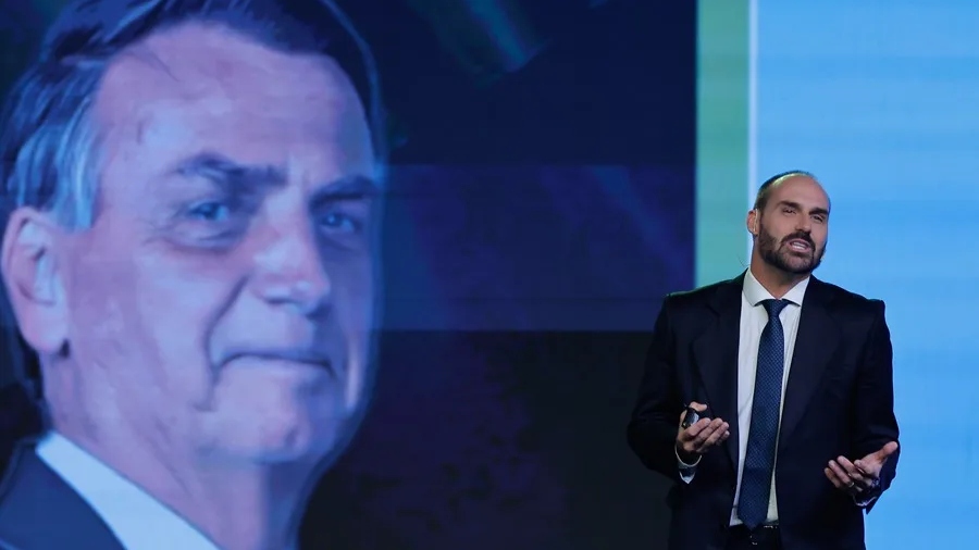 El Supremo de Brasil admite la denuncia contra Eduardo Bolsonaro por «coacción a la justicia»