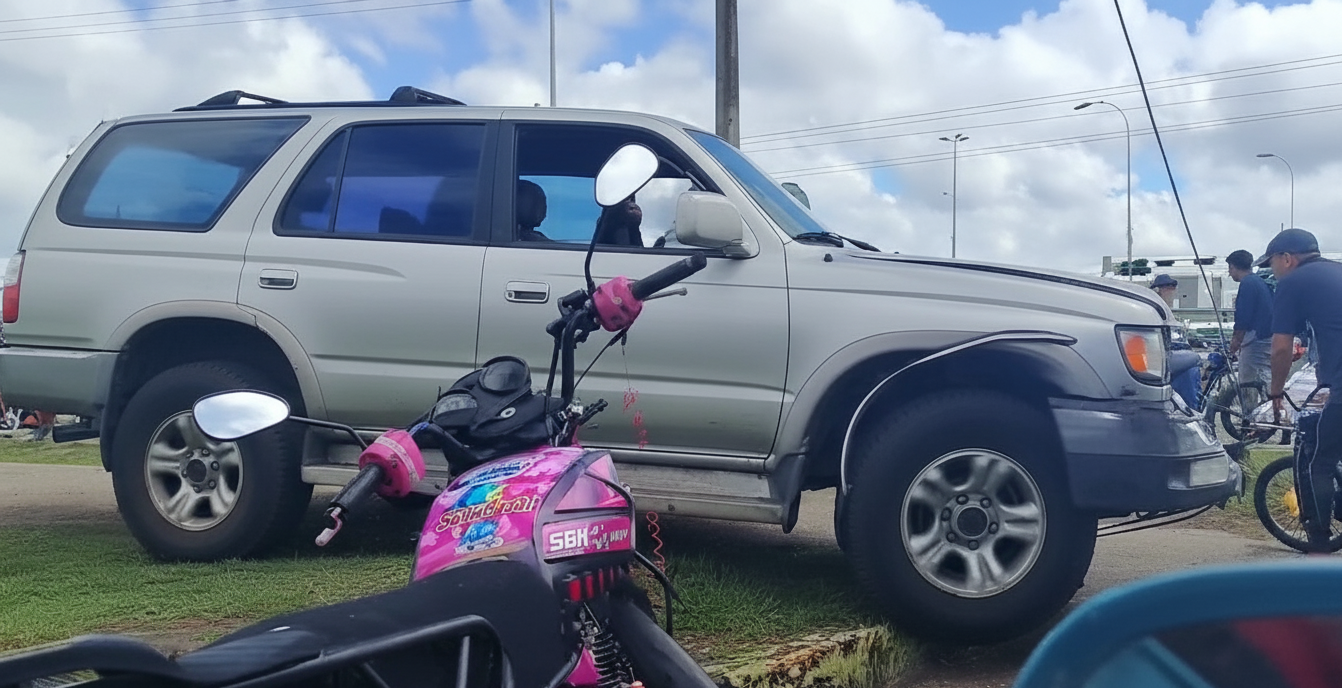 Colisión vehicular deja mujer y niña lesionadas en la avenida Libertador de Maturín
