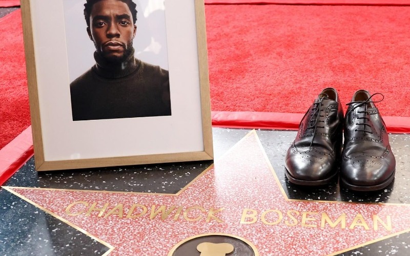 Hollywood honra a Chadwick Boseman con su estrella póstuma