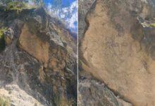 ¿Señal divina?: Imagen de la Virgen apareció en una piedra en Colombia