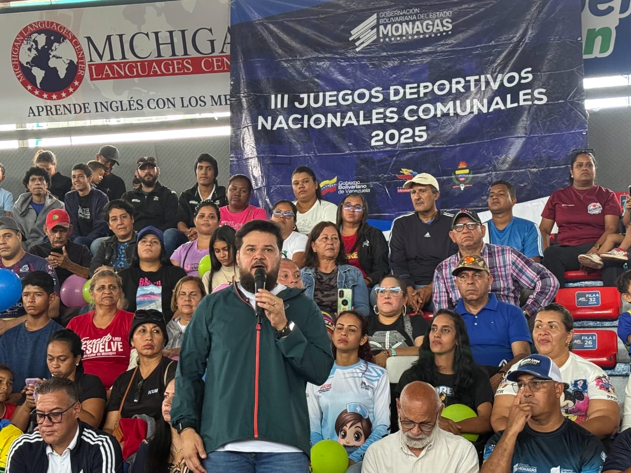 Gobernador Luna inauguró fase regional de los III Juegos Nacionales Comunales 2025