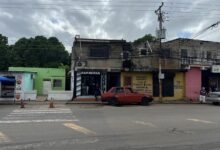 Tras inundaciones por lluvias comerciantes de la principal de La Puente piden limpieza de drenajes