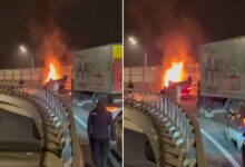 Magnate ruso de criptomonedas muere calcinado al estrellarse su Lamborghini