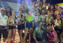 Monagas ganó oro y bronce en Nacional de voleibol de playa sub-18