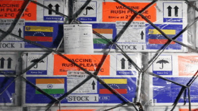 Nuevo cargamento con 135 mil vacunas provenientes de la India arribó a Venezuela