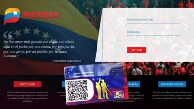 Sistema Patria libera pagos de bonos especiales desde el 1 hasta el 8 de noviembre