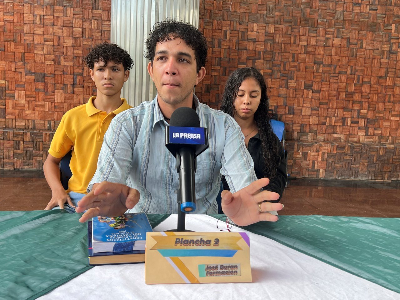 Estudiantes de la UBV presentan propuestas para elección del Consejo Popular Estudiantil