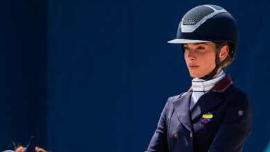 Venezolana Patricia Ferrando y ‘Honnaisseur’ van por un cupo Olímpico en Los Ángeles 2026