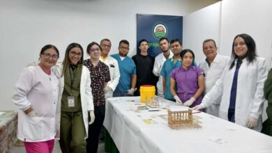 Veterinarios de Monagas y el Delta potencian sus habilidades con curso de diagnóstico parasitológico