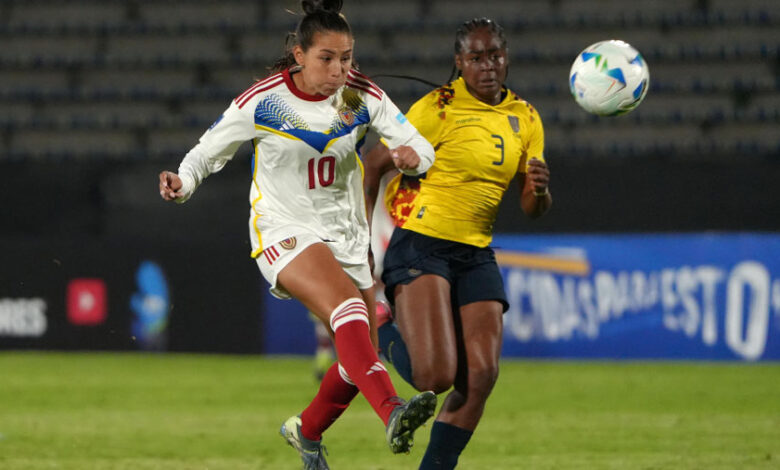 Vinotinto femenina consigue un empate ante Ecuador