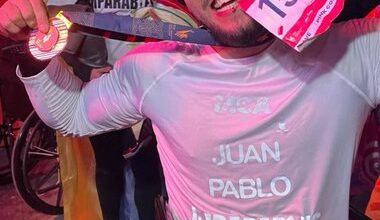 Juan Pablo Dos Santos, paratleta venezolano finalizó Maratón de Nueva York tras 15 horas