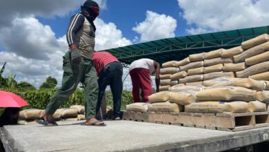 Más de 800 familias son atendidas con venta de cemento en el sector El Parquecito