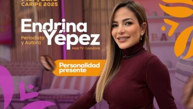 Periodista y presentadora Endrina Yépez participará en la Expo Flor y Café 2025 de Caripe